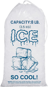 8LB Ice Bag