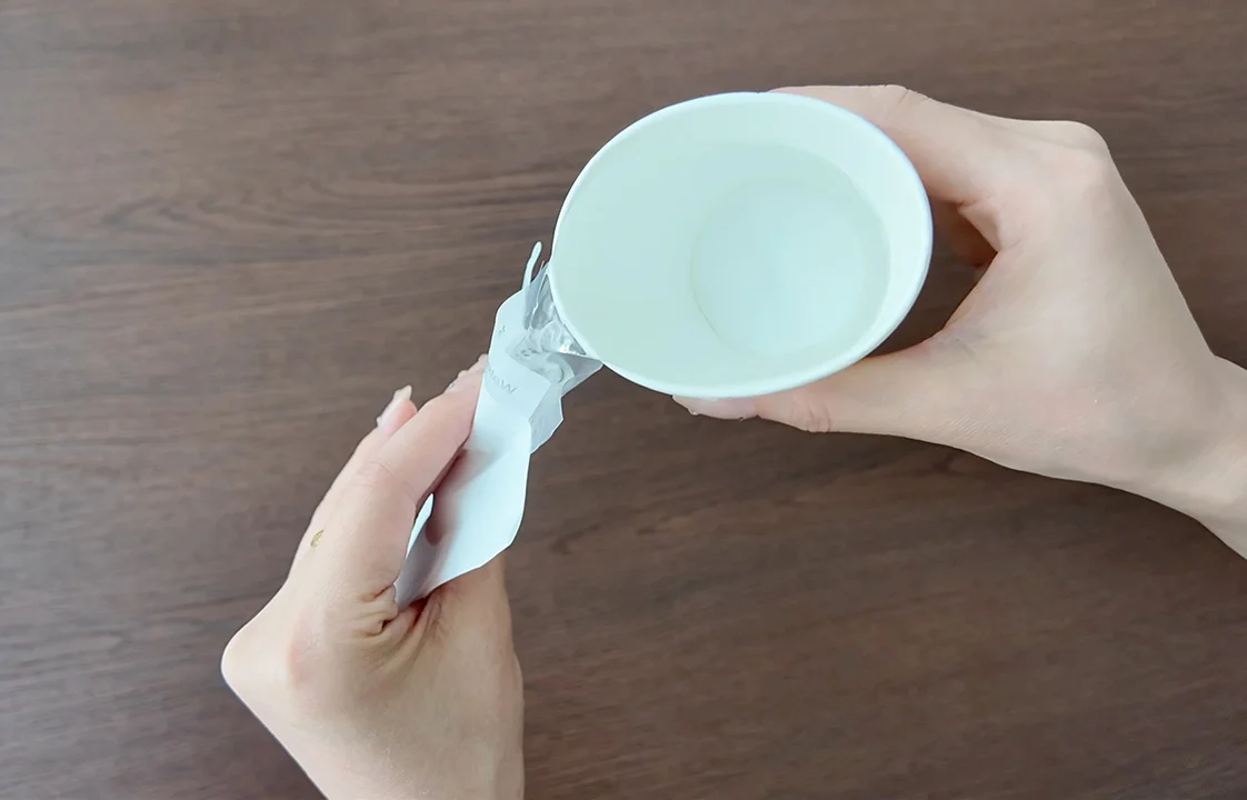 Water injection ice pack step1