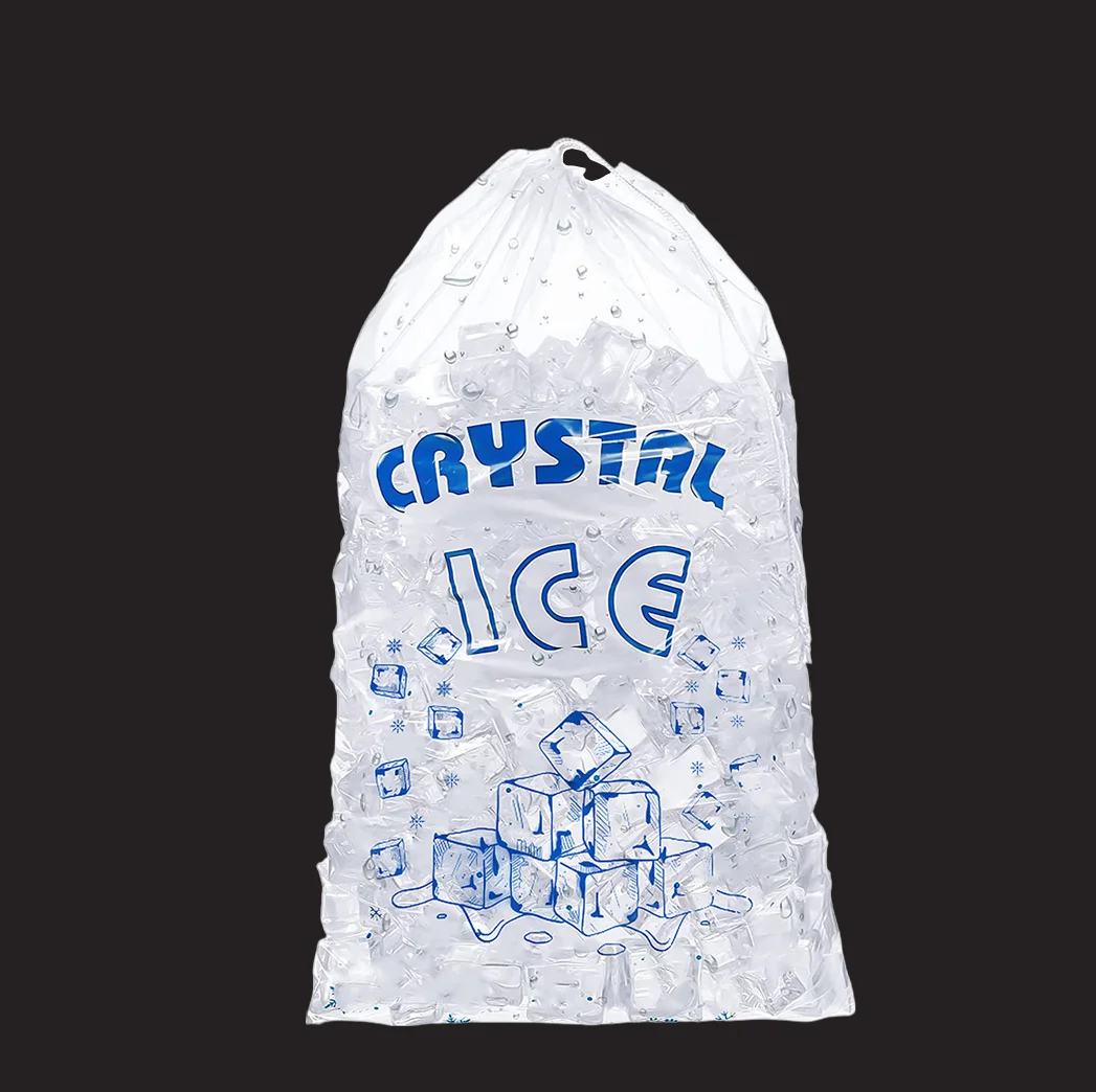 more drawstring ice bags