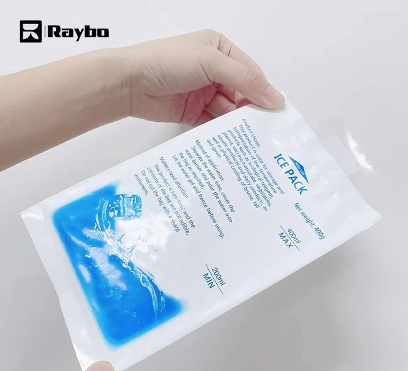 water filled ice packs