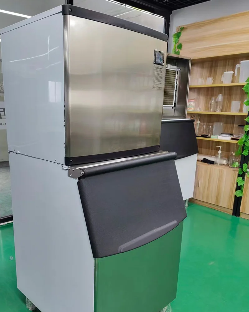 commercial clear ice cube maker