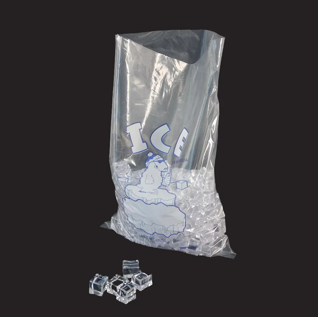 commercial flat ice bag