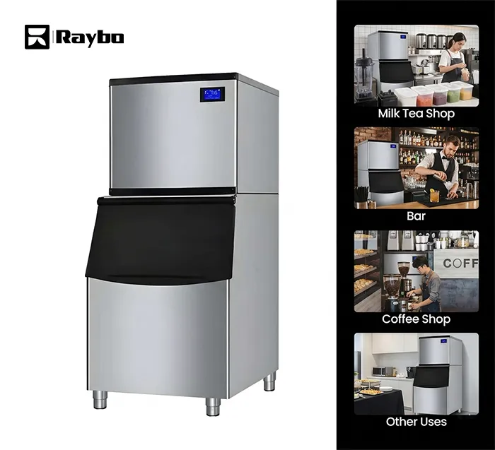 application of commercial ice cube maker