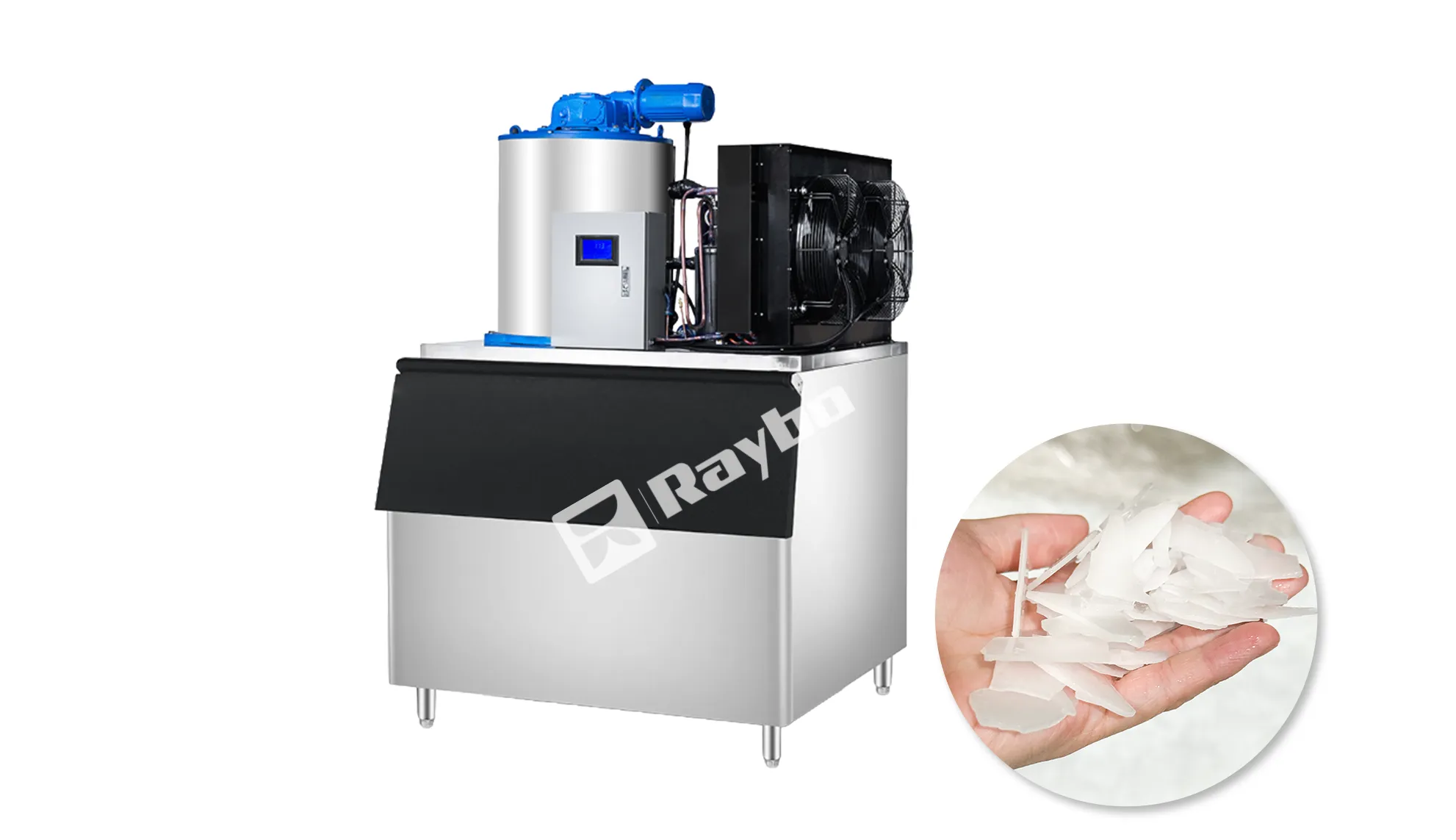 Large Capacity Flake Ice Maker for Producing Flake Ice