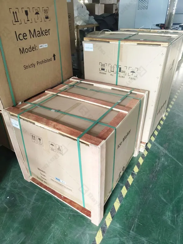 Package of Raybo 1 Ton Ice Cube Machine