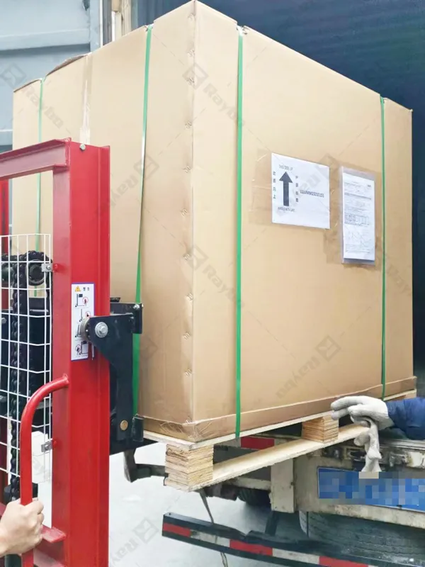 Raybo 500kg Ice Cube Maker Machine Shipped to Italy